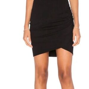 Michael Stars Cross Front Mini Skirt